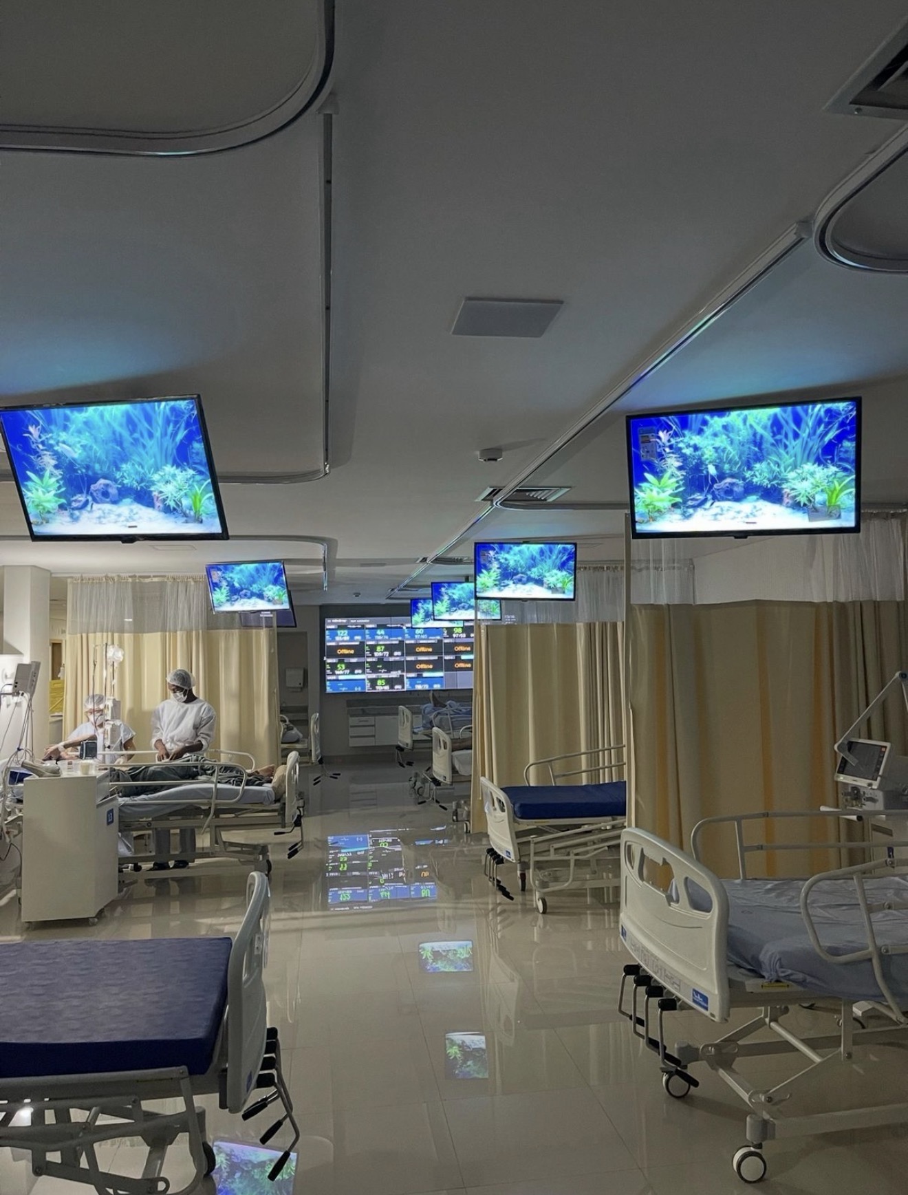 Unidade de terapia intensiva do Hospital Ruy Azeredo